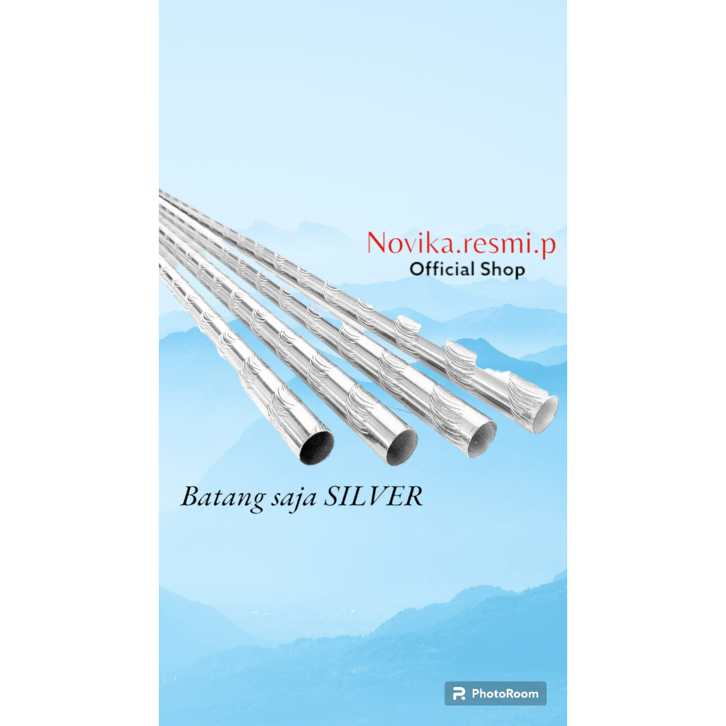 BATANG HORDENG ULIR JENDELA DAN PINTU TIANG GORDEN 2 METER HINGGA 50 CM TANPA KAKI PENUTUP