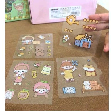 

stiker momo waterproof 100 pcs per kotak