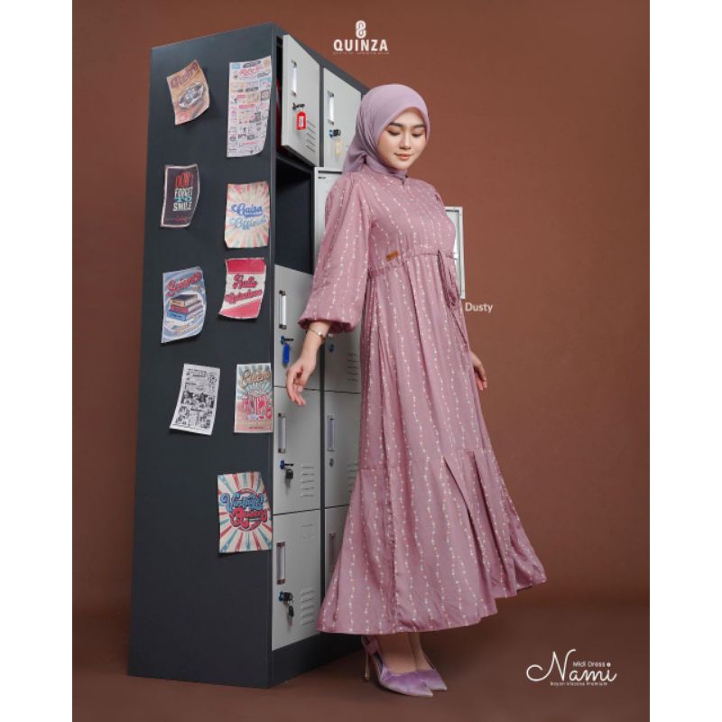 NAMI MIDI DRESS by Quinza