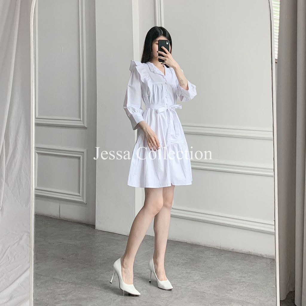 Premium Isabel Ribbon Dress TH 877 COTTON