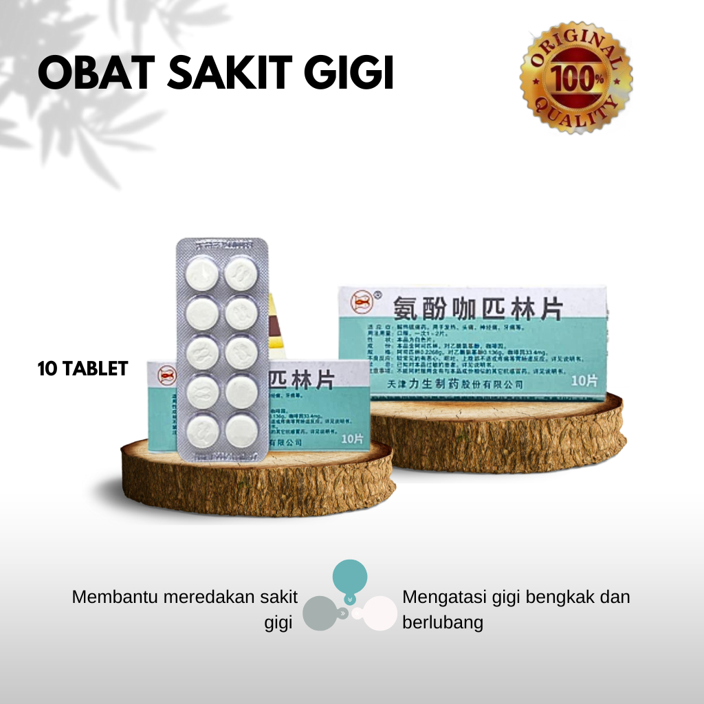 OBAT SAKIT GIGI - gusi bengkak - sakit gigi berlubang