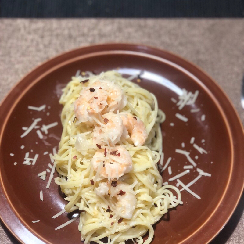 

Pasta Saus Alfredo Udang ilovbster