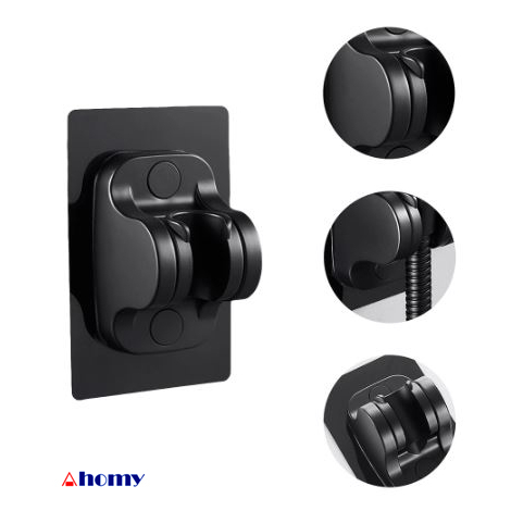 ⭐️ Jendela Kosmetik ⭐️ Bracket Pegangan Holder Gantungan Shower Hitam Stiker Up Down / Holder Shower