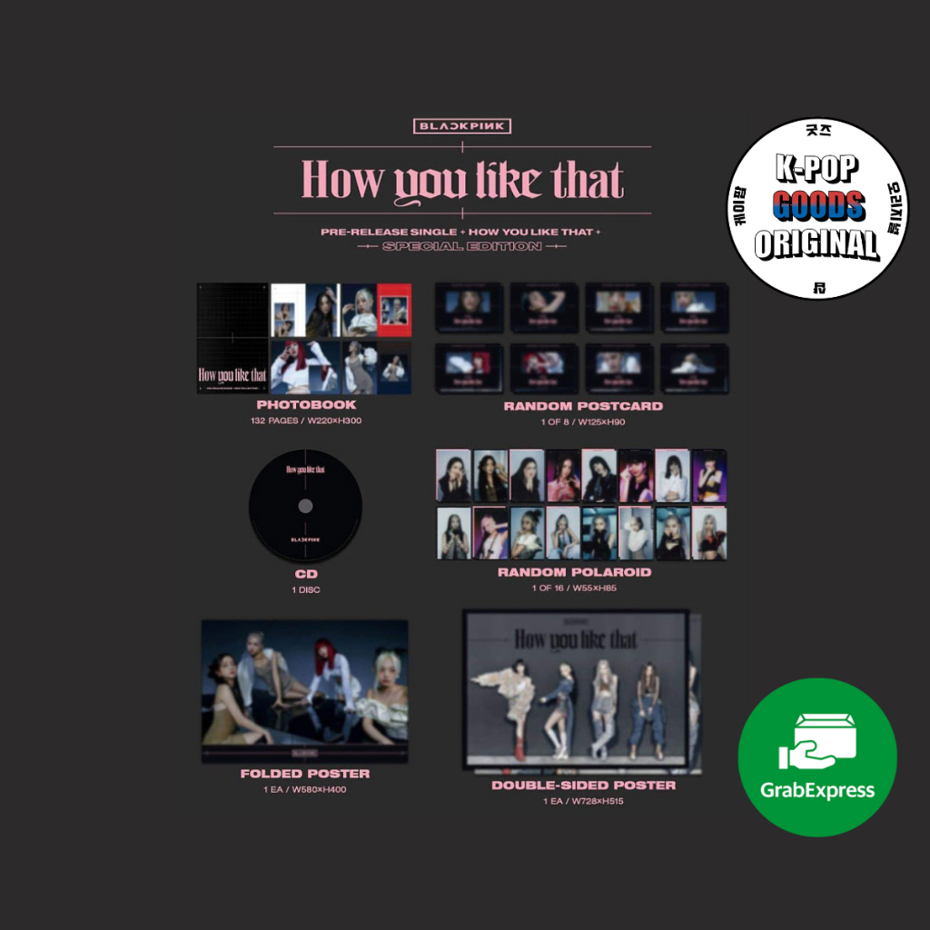 [READY STOCK] BLACKPINK - SPECIAL EDITION HOW YOU LIKE THAT