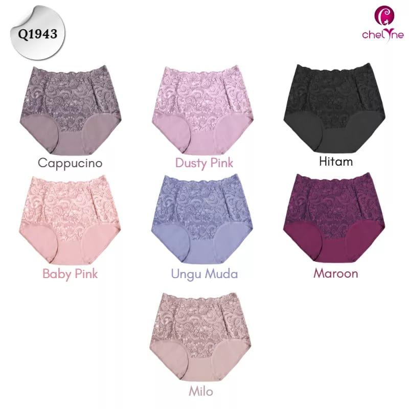 CD Wanita Super Big Size Chelyne Q1900 Bahan Kaos Katun / Q1943 Bahan Kaos Spandex - Super Jumbo