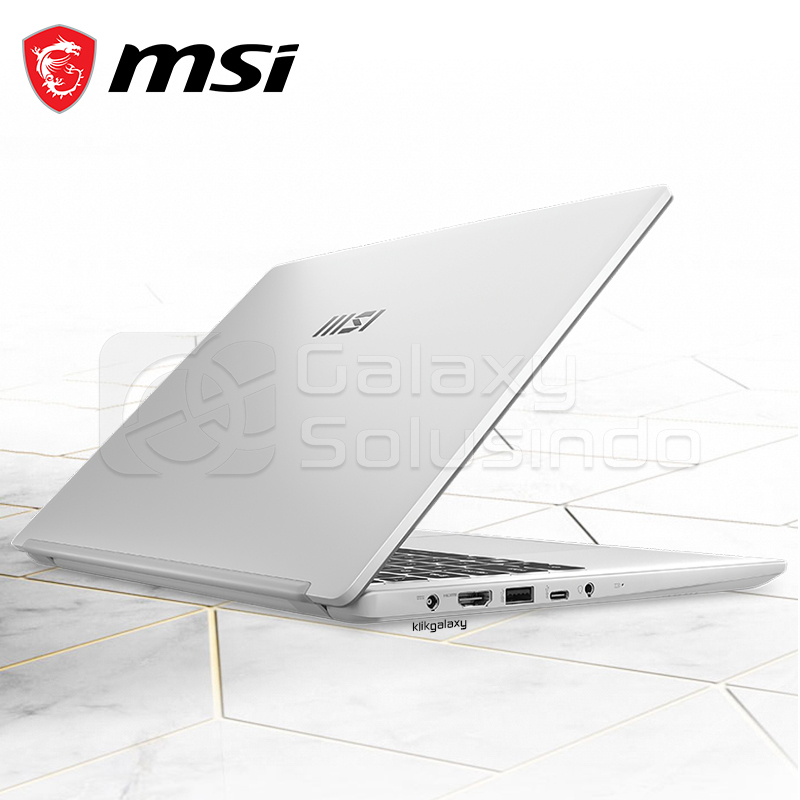 MSI MODERN 14 C12M 474ID Core I3 1215U 512GB SSD 8GB RAM INTEL UHD GRAPHIC - Silver Notebook