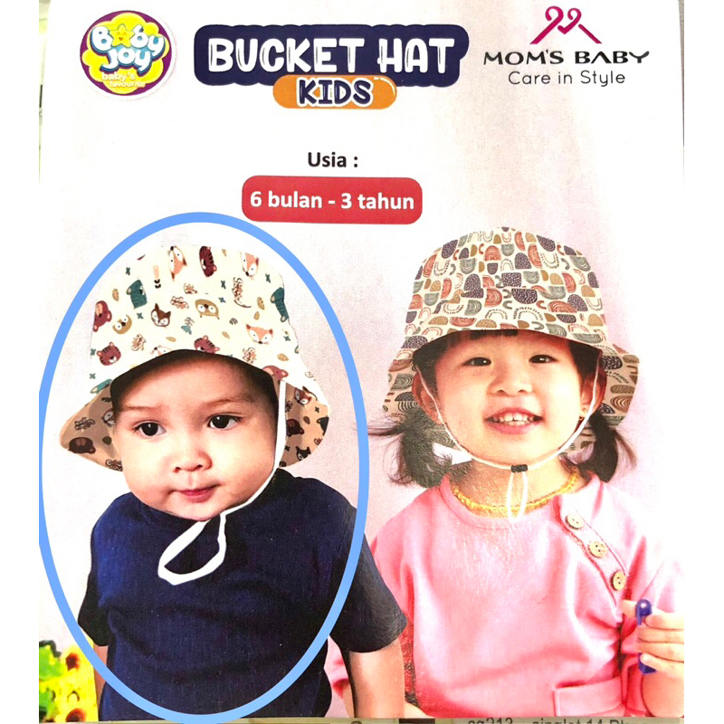 Topi Anak/ Bucket Hat Baby Joy