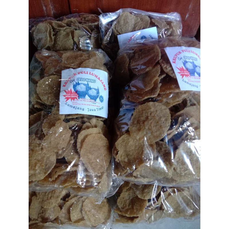 

kerupuk puli mentah siap goreng