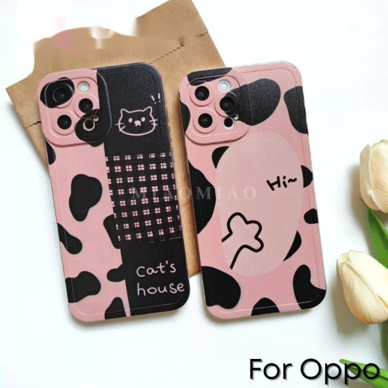 CASE OPPO A16 A16K A15 A15S A12 A11K A7 A5S F9 A3S A1K A52020 A92020 A33 A36 A312020 A52 A53 A54 A55 A72 A744G A76 A92 A954G RENO4 RENO4F RENO5 RENO5F RENO64G CASING SOFTCASE WAVY CAS'T HOUSE
