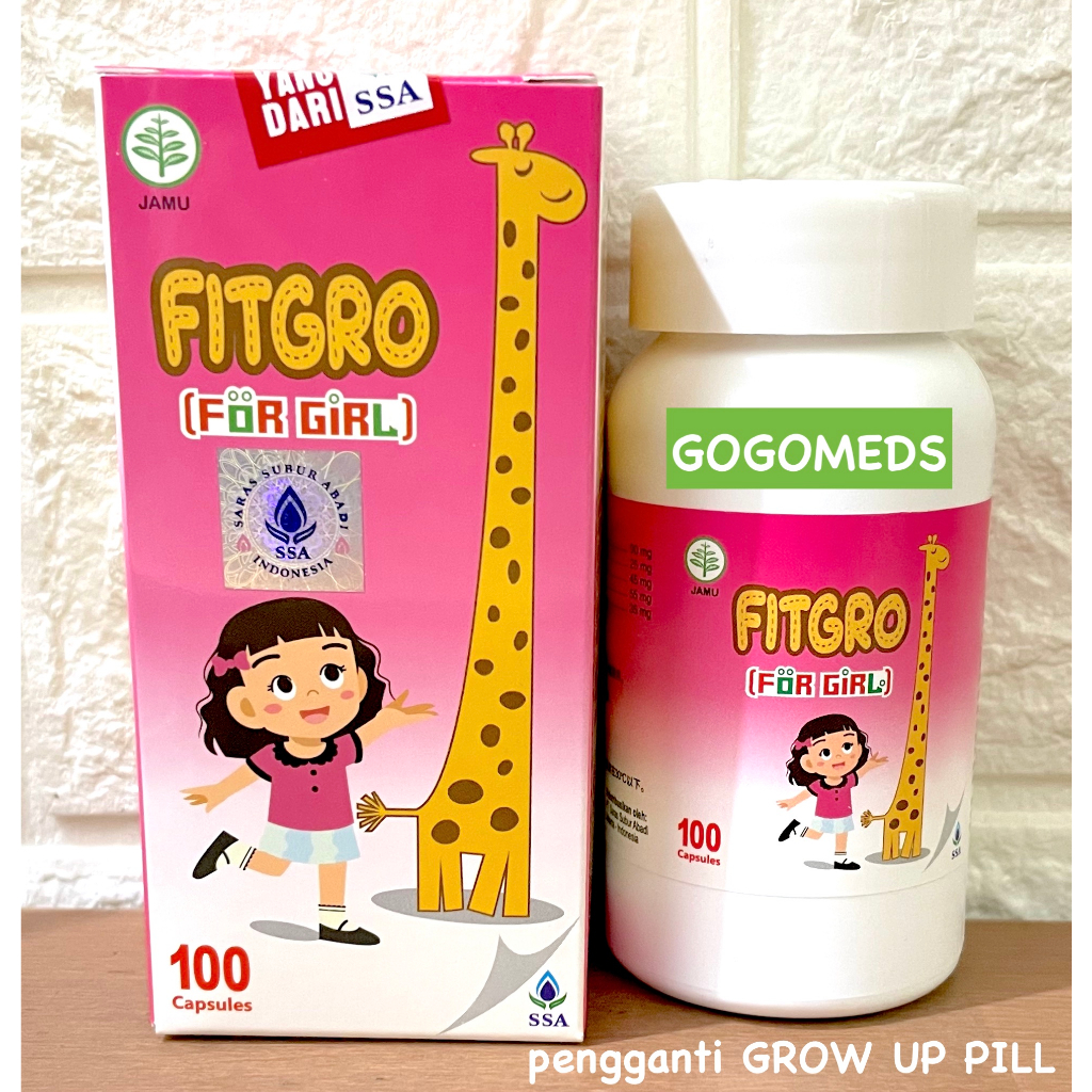 FITGRO GROW UP YI ZHI ZHENG GAO WAN FOR GIRL AND BOY TIENCHI ISI 100 KAPSUL TINGGI BADAN TIENCHI OBA