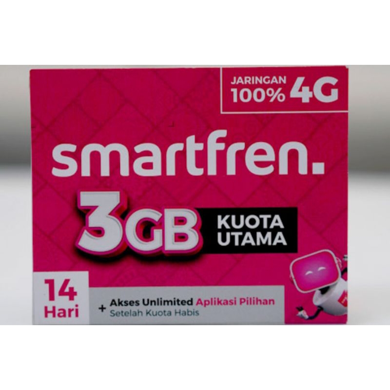 PERDANA SMARTFREN UNLIMITED NONSTOP 3GB