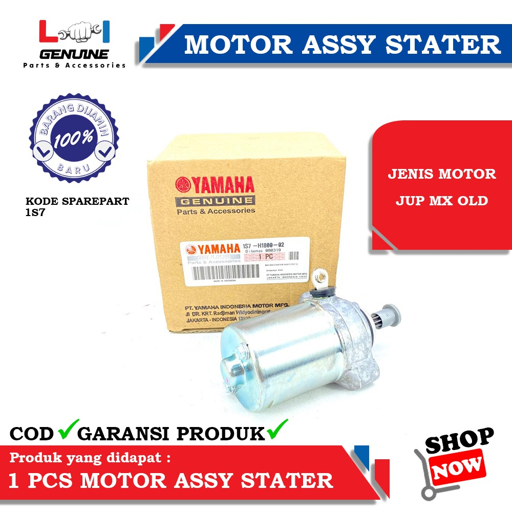 -LOI- DINAMO STATER ASSY JUPITER MX OLD 1S7