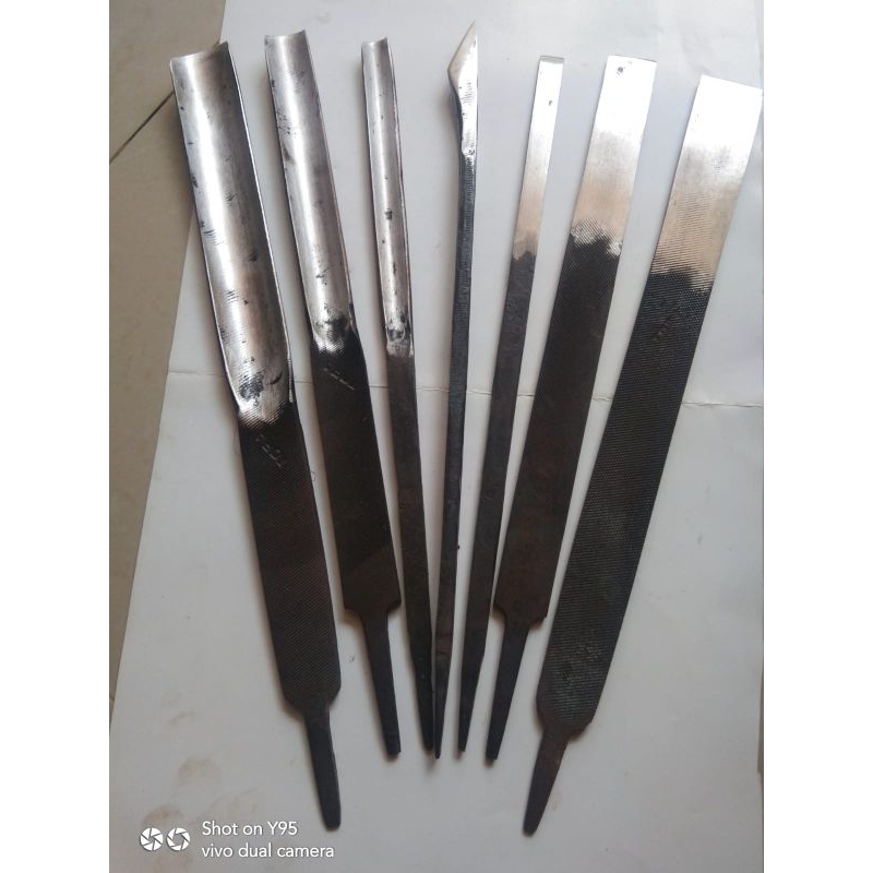 pahat bubut kayu tatah bubut sudah asah 1set