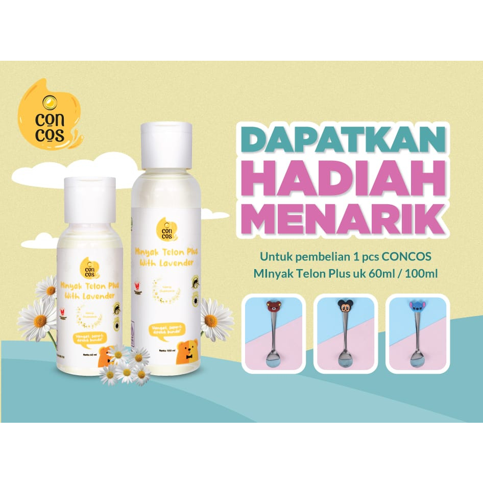 CONCOS Minyak Telon Plus With Lavender