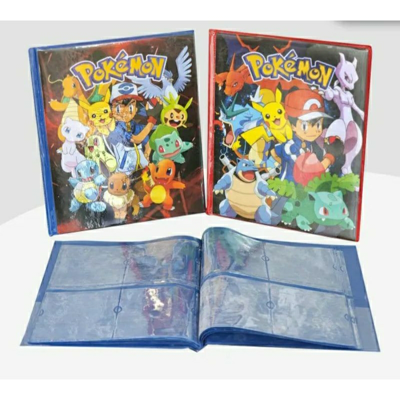 buku album kartu mainan anak buku album trading card game pokemon