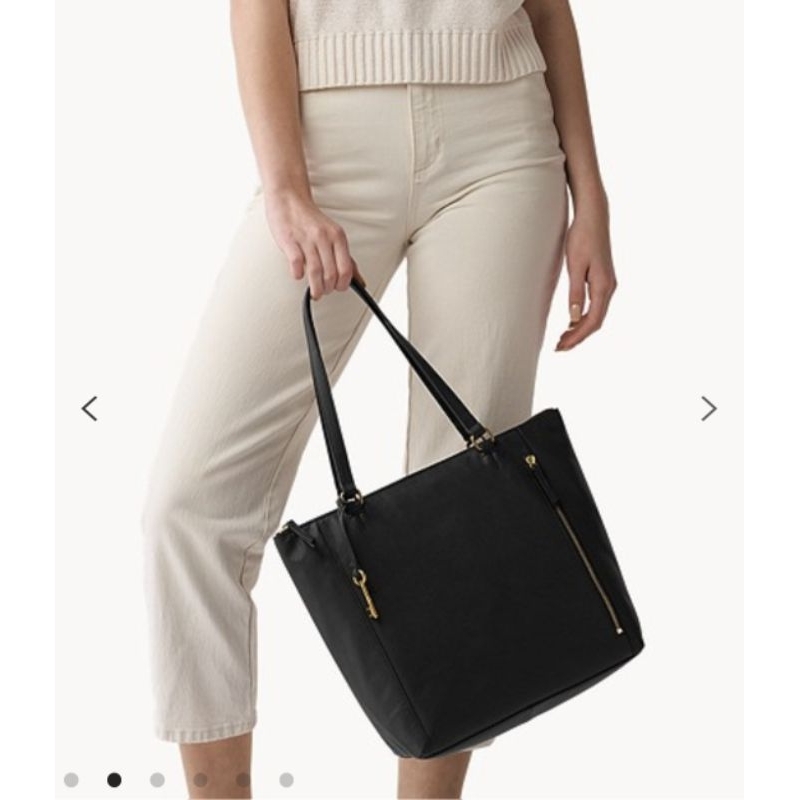 TAS WANITA FOSSI-L TARA SHOPPER BLACK