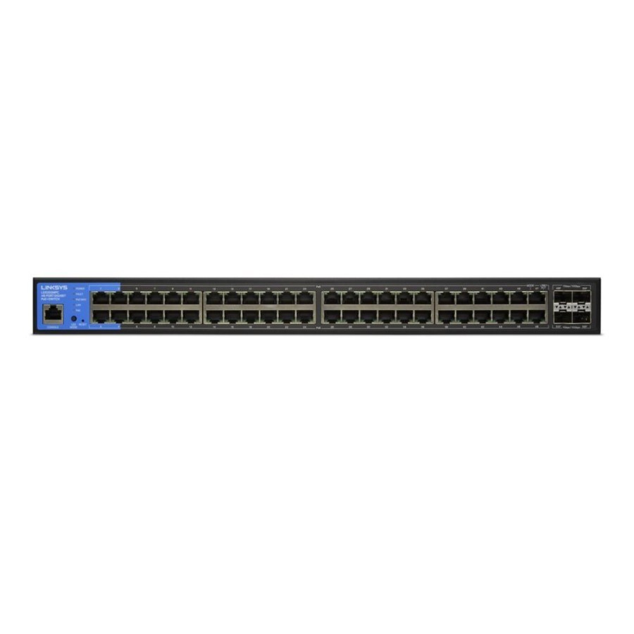 Linksys 48-Port Managed Gigabit PoE with 4 10G SFP+Uplinks LGS352MPC