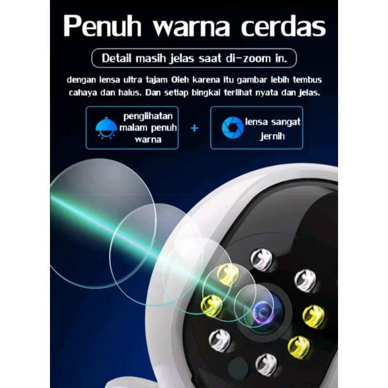 Smart IP Camera Wifi V380 HD1080P Wireless Mini IP CCTV