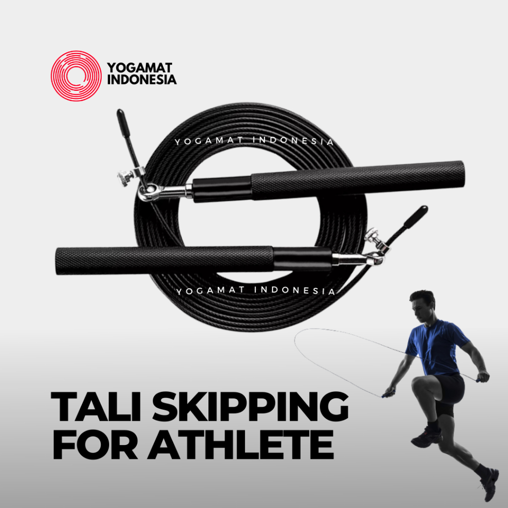 Tali Lompat Skipping / Alat Olahraga Lompat Tali / Tali Skiping Olahraga Dewasa / Jump Rope / Skipping Speed Rope