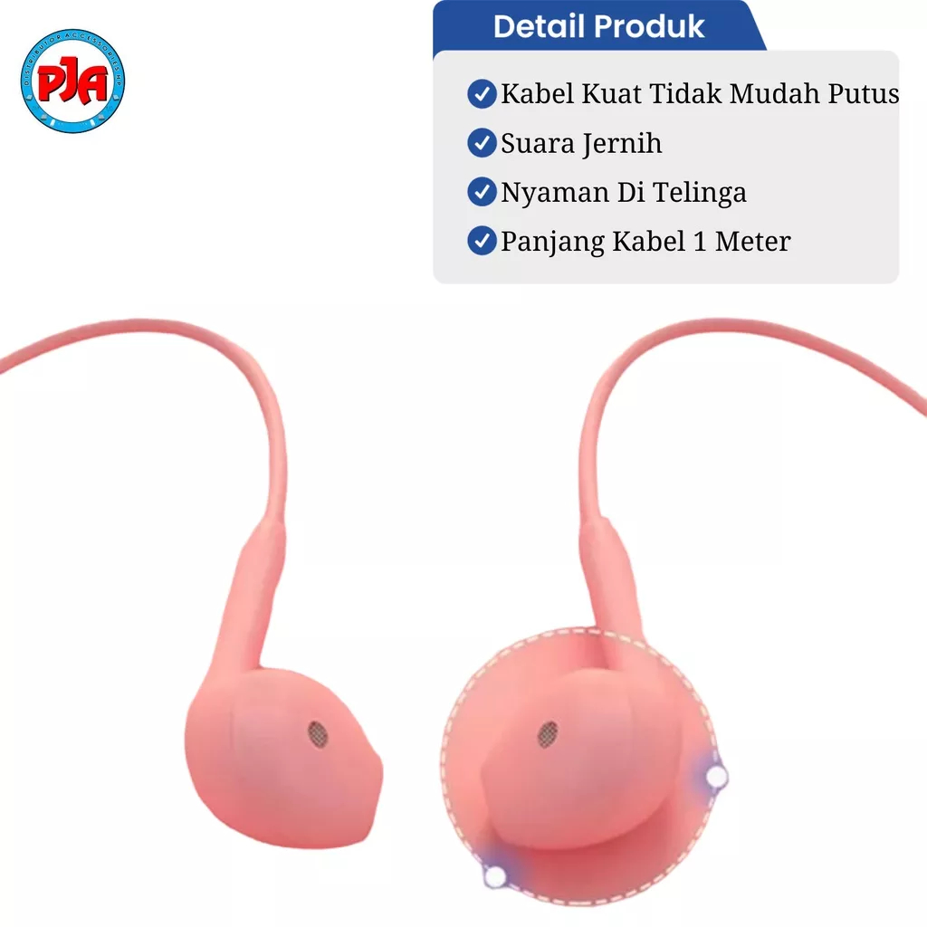 Headset Earphone Handsfree Hf Macaron U19 Bass Murah