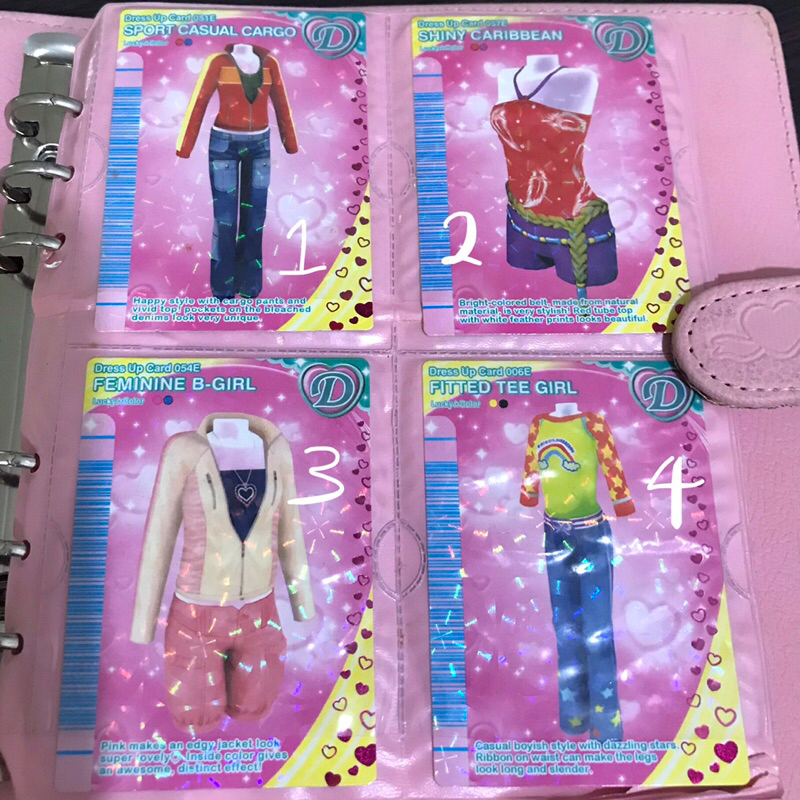 kartu card love and berry