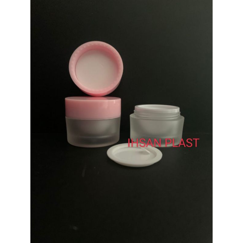 POT ACRILYC 10 GR FROSTED TUTUP PINK