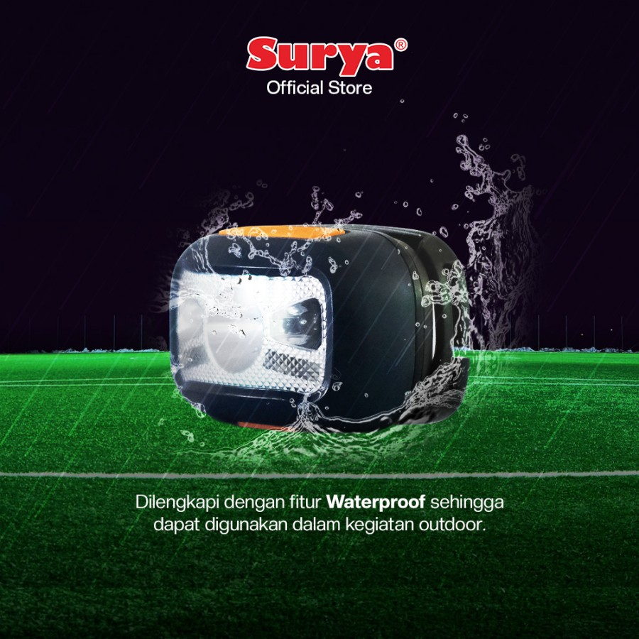 RB Senter Kepala LED SURYA SYH L105C 10W 10 Watt Headlamp SURYA SYHL105C