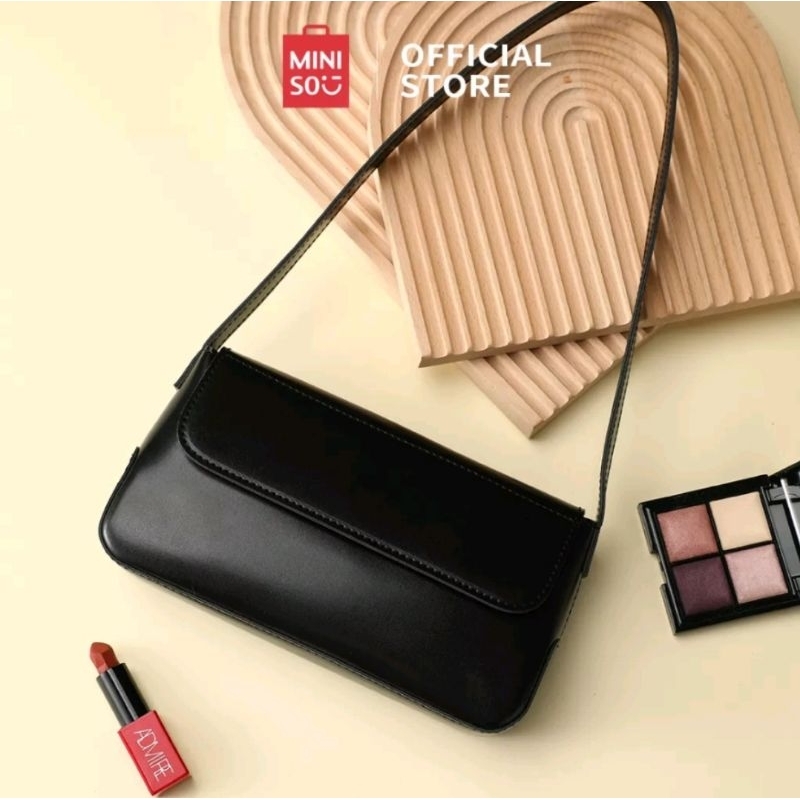 MINISO New plain crossbody bag / tas selempang miniso murah / fashion bag miniso