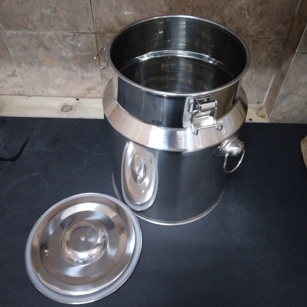 Milk Can Stainless Steel Sus304 -10liter -