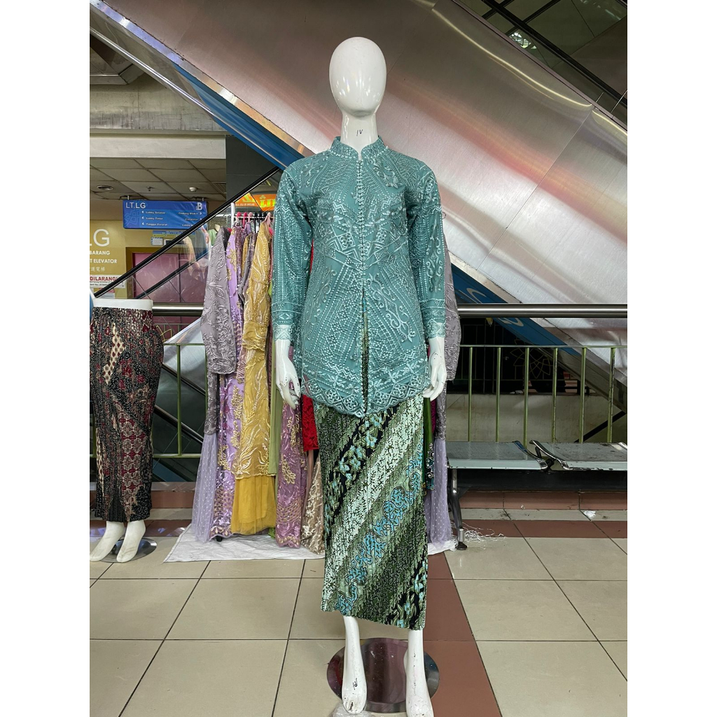 (BAYAR DITEMPAT) KEBAYA TILE PAYET BY SPJ FASHION/KEBAYA PESTA/SERAGAMAN WISUDA/KONDANGAN/TERLARIS