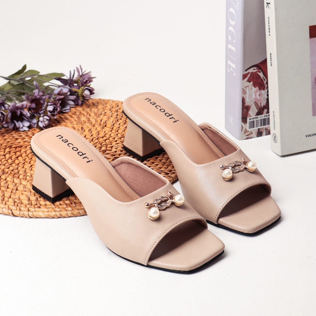 Nacodri  DAISY Sandal Heels Wanita 5cm