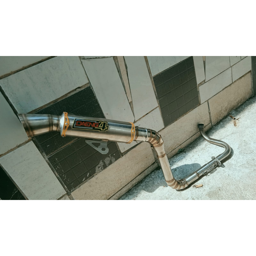 Knalpot Racing Samlong DAENG Sai4 NLK Beat ESP/ Fi Scoopy Vario 125 Vario 150 160 Nmax Aerox Mio Spo