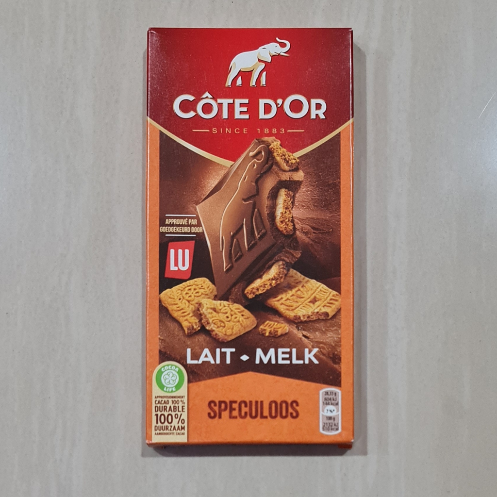 Coklat Cote D'Or Lait Melk Speculoos Chocolate Bar 170 Gram