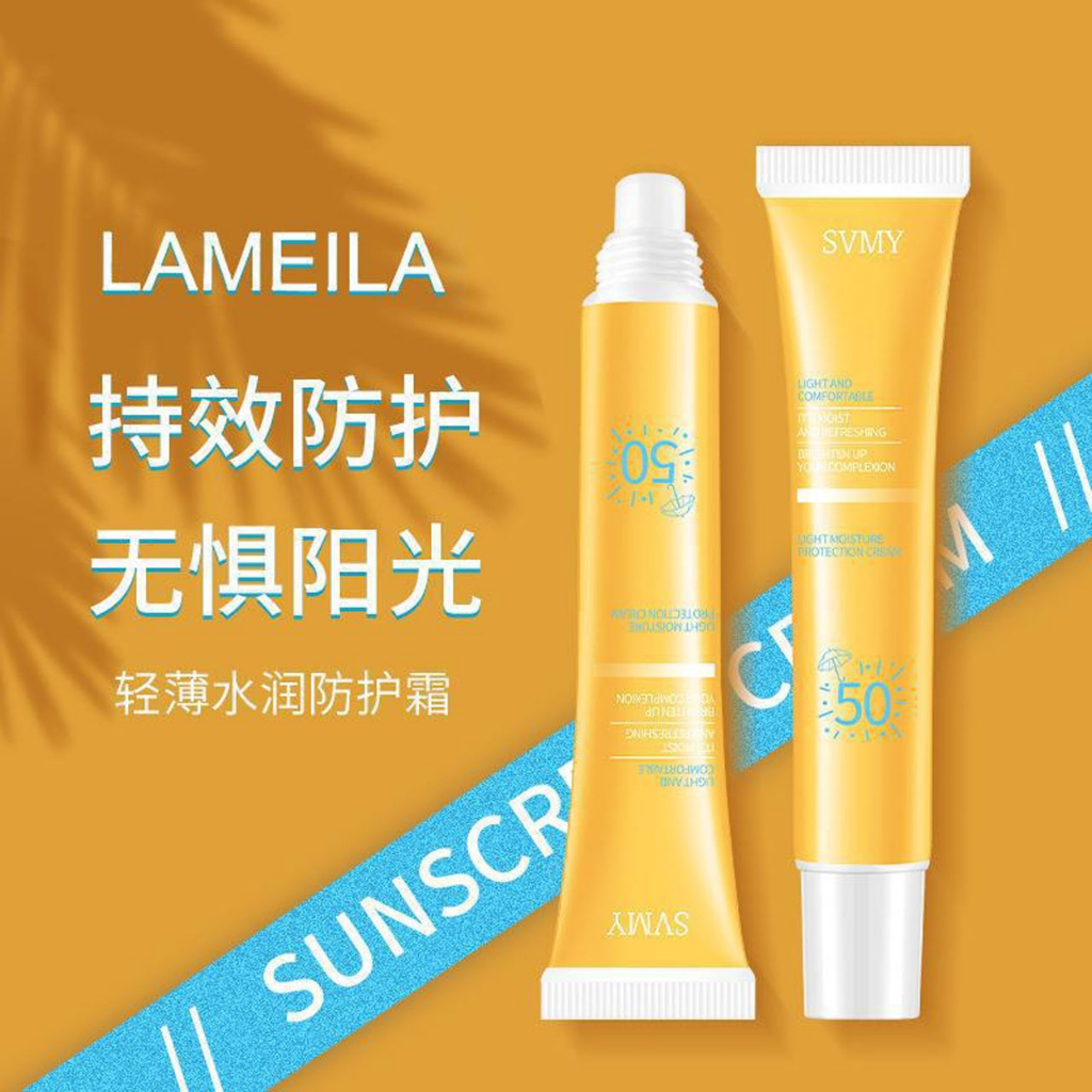 ( BISA COD ) Lameila SVMY 3088 Sunblock Wajah dan Badan SPF 50 pa +++ SunScreen Wajah