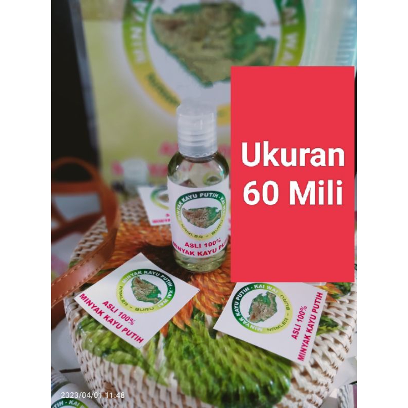 Minyak Kayu Putih Namlea buru Minyak Kayu Putih Asli Ambon (Namlea -P Buru 60 Mili) Minyak kayu puti