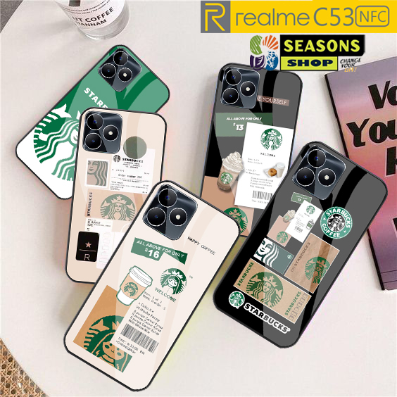 Softcase Realme C53 NFC Terbaru - Softcase kaca Realme C53 - Softcase Glass Glitter Realme C53 - Sof