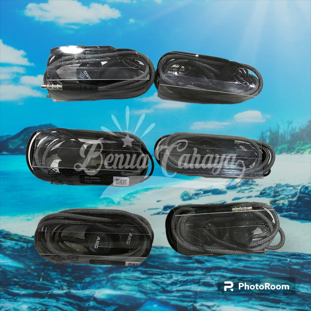 HEADSET SAMSUNG AKG S8 S9 - HANDSFREE SAMSUNG AKG S8 PLUS SUPER