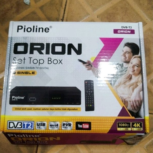 Set Top Box STB TV Digital Pioline/stb tv digital DVB-T2 Full HD di kota Pontianak