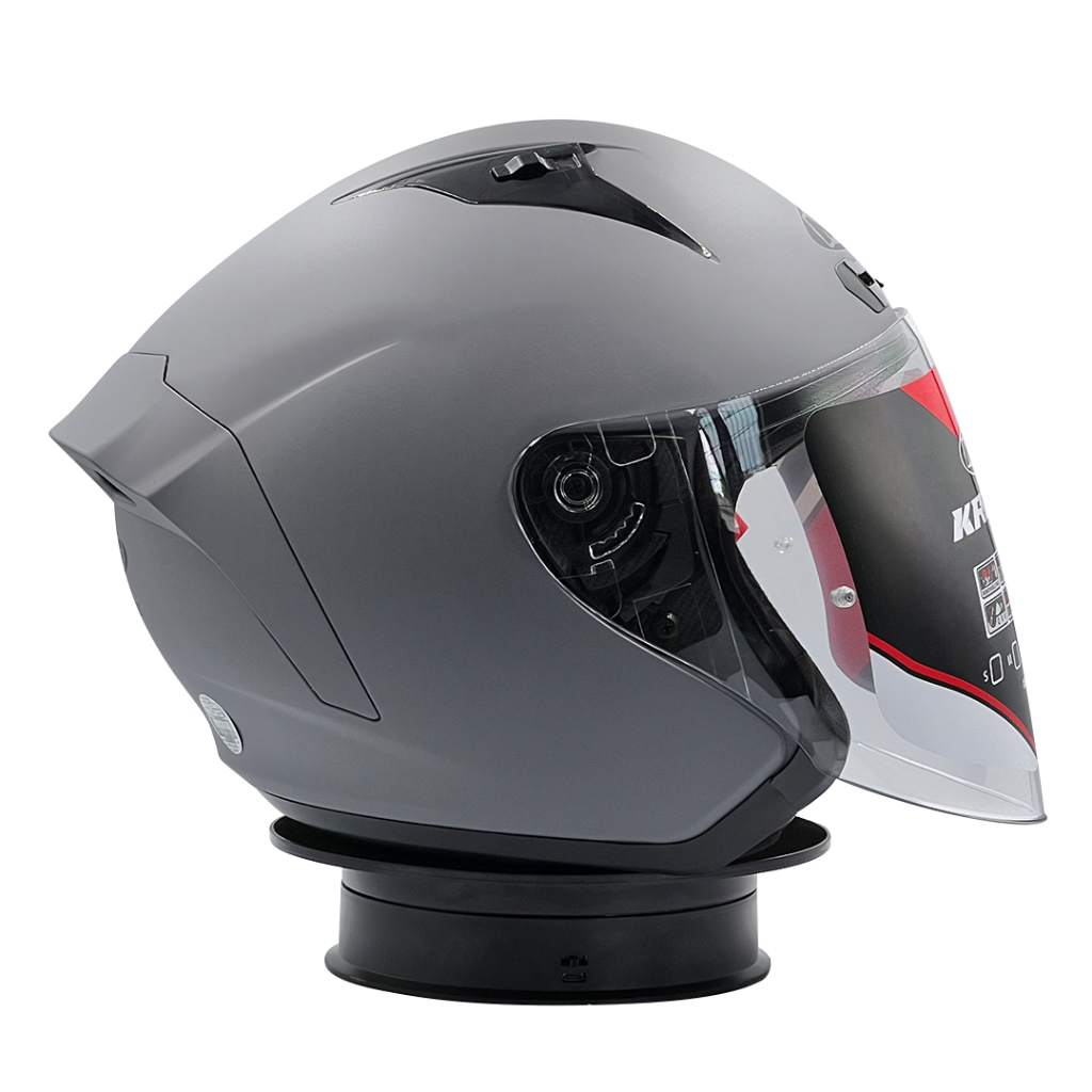 Helm NJS Kronoz Solid Stone Grey Doff