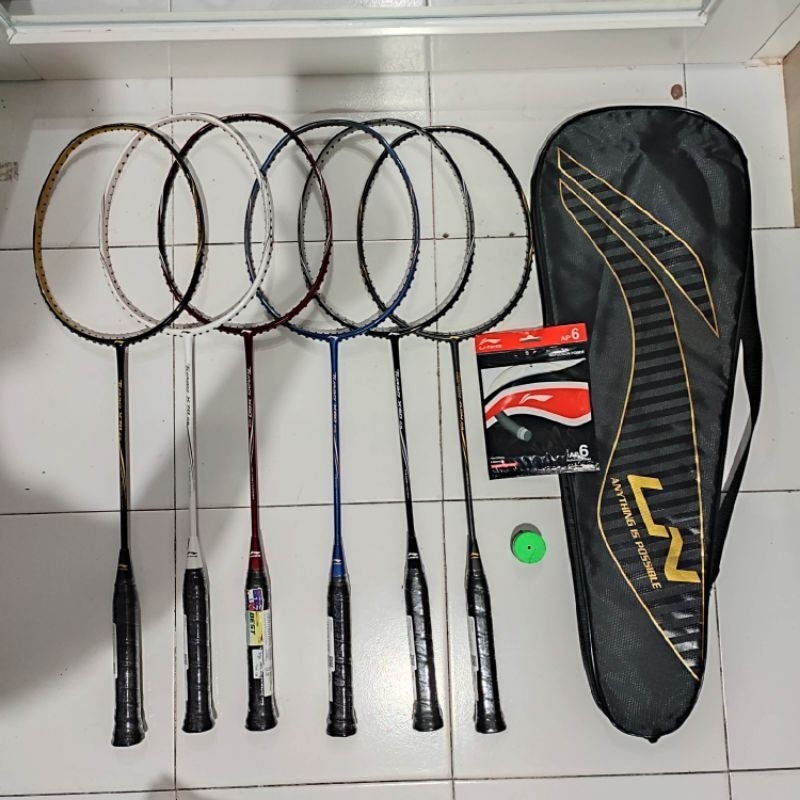 Raket Badminton Lining Turbo X 50 60 70 G5 Original