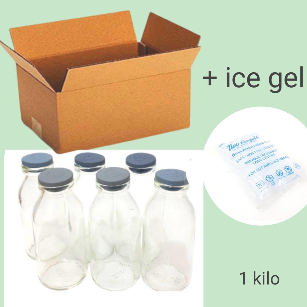 BOTOL ASI KACA TUTUP KARET   /  BOTOL KACA 50ML DAN 100ML / BOTOL ASI KACA