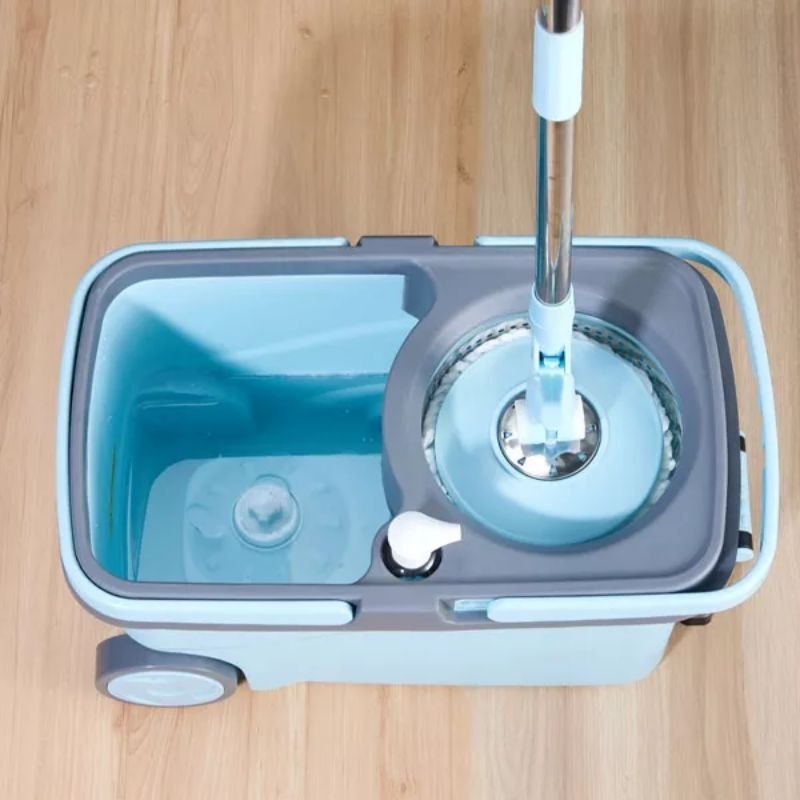 Bonbox BCT212202 Super Mop Spin Mop dengan Ember Pengering