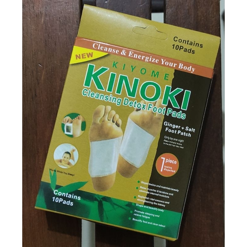 ORIGINAL Kinoki Koyo Kaki Cokelat (Gold Ginger) / 5 Pasang / Detox Kaki