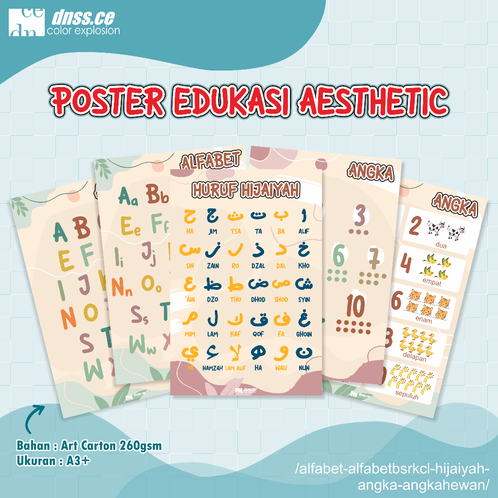 

Poster Edukasi Anak (Aesthetic)