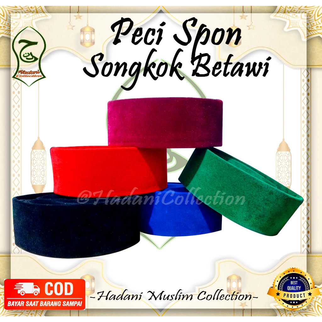 Peci Palang Pintu / Kopiah / Peci / Songkok Polos / Peci Spon / Peci Merah / Peci Hitam / Songkok President