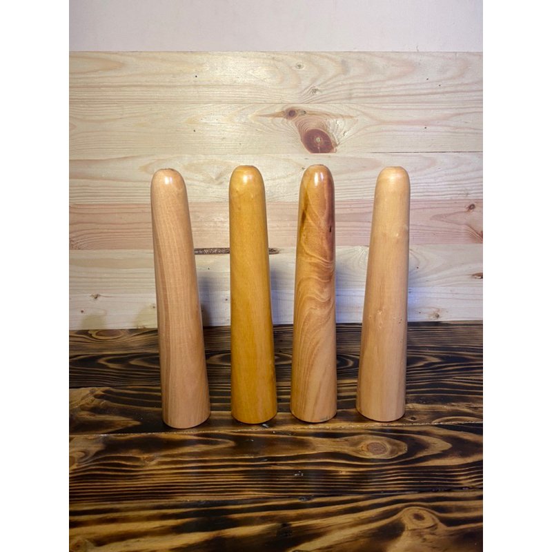 Kaki Meja / Kaki Sofa Kayu Retro Stool Kayu 25 cm