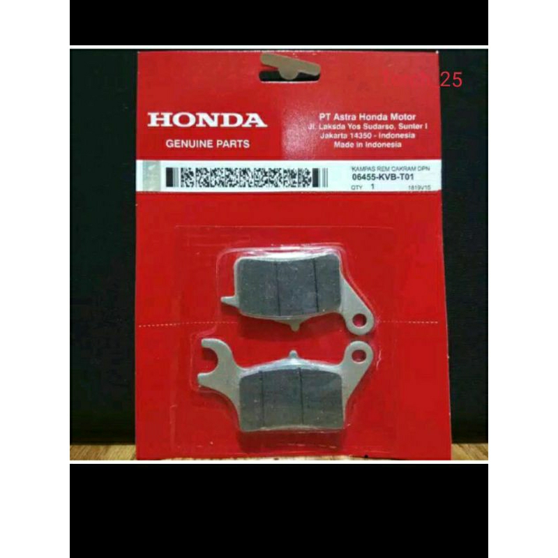 kampas rem depan beat fi Vario fi