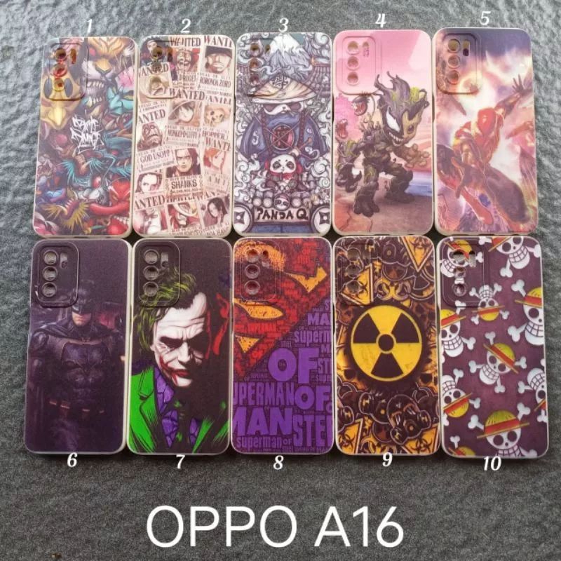 Softcase Gambar Oppo A54S motif gambar cowok softsell softshell silikon silicon cover softcase