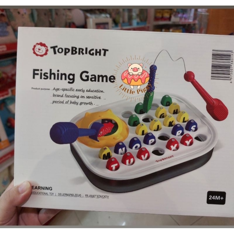 Top Bright Fishing Game learning word