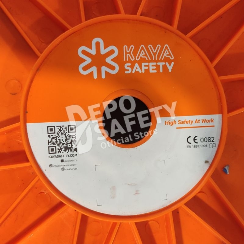 Tali Karmantel KAYA SAFETY 10.5 mm X 200 M Static - Lupa Static Ropes High Quality